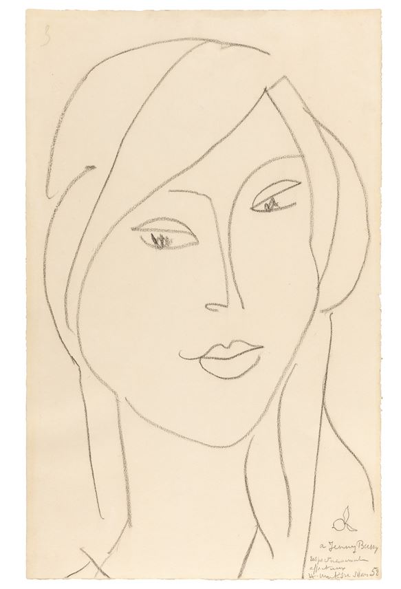 Henri Matisse - Portrait of Janie Bussy | MasterArt